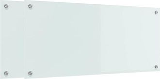 vidaXL Salpicadero De Cocina 2 Pcs 90 X 40 Cm Vidrio Templado Vidaxl