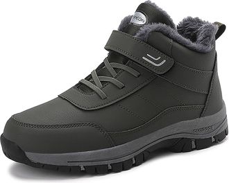 Generic Hiking Shoes Mens Waterproof, Hiking Boots Mens: Walking Shoes Mens Trekking Footwear Waterproof Cushioned Trail Running Shoe Barefoot Mid Rise Traine