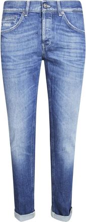 Dondup Slim-fit Jeans - Heren - Slim Fit Jeans - Blauw - W34 - Jeans