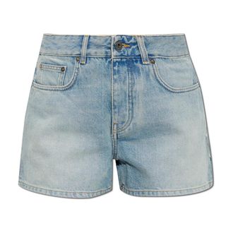 Off-white Denim Shorts - Dames - Denim shorts - Blauw - W28 - Denim - Korte Broeken