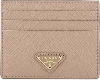 Prada Cards Holder In Saffiano Leather
