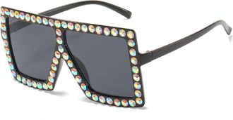 Generic Big Frame Street Photo Frame Men and For Women Sunglasses Outdoor Vacation (Color : G, Size : Medium) 2026