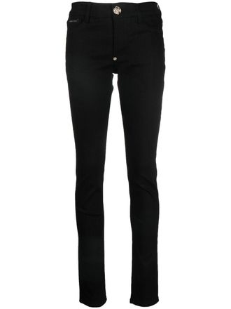Philipp Plein Slim-fit jegging - Zwart