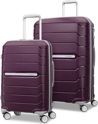 Samsonite Freeform 2-Piece Set (21/28) Hardside Expandable with Double Spinner Wheels in Amethyst Purple at Nordstrom