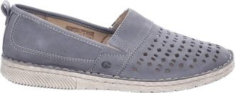 Josef Seibel Womens Sofie Jeans Leather Shoes In Blue