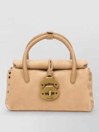 Zanellato lambskin leather shoulder bag