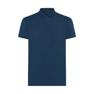 Roberto Ricci Design Polo Shirts, male, Blue, Size: 2XL Polo Shirts