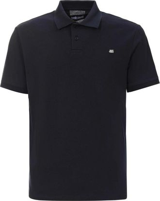 Just Cavalli T-shirts en Polos - Heren - Polos - Blauw - XS - Tops