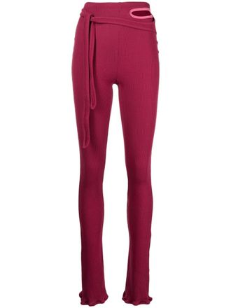 Ottolinger Uitgesneden broek - Rood
