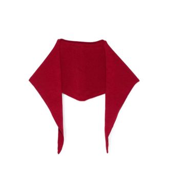 Be You Cashmere Sjaal - Dames - Accessoires - Rood - Maat: ONE Size Kasjmier