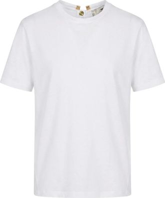 Elisabetta Franchi Mujer, Camisetas, Blanco, Talla: L