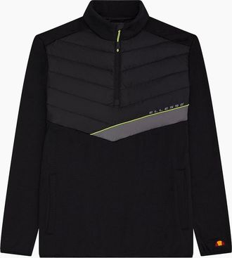 Ellesse Mens Guez Half Zip - Black - Size: 2X large