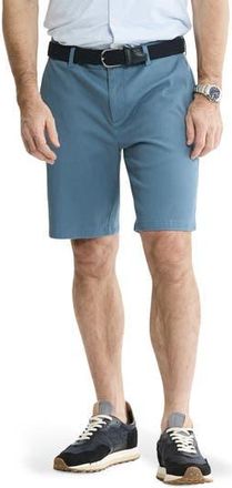 J.A.C.H.S. Cotton & Silk Blend Stretch Shorts in Blue at Nordstrom Rack, Size 38