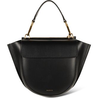 Wandler Hortensia Mini Leather Bag in Black at Nordstrom