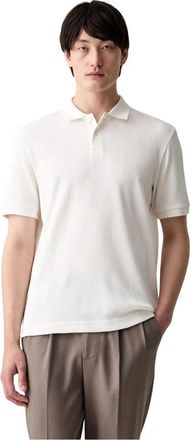 Marc O'Polo Polo Shirt - Heren - Polos - Wit - L - Katoen - Tops