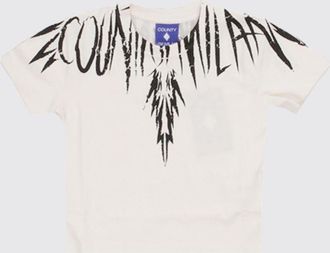 Marcelo Burlon County of Milan T-shirt in cotone con stampa logo