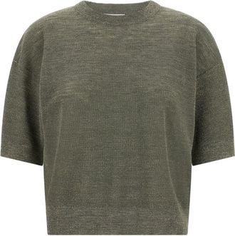 Brunello Cucinelli Green Sparkling Sweater