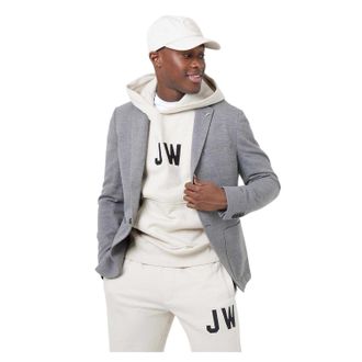 Jack Wills Heren Logo Jersey Blazer (Grijs)