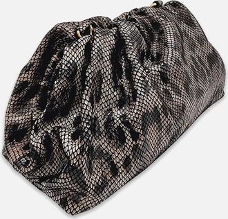 Nooki Design Womens LUCINDA CLUTCH BAG-SNAKE - Size: ONE