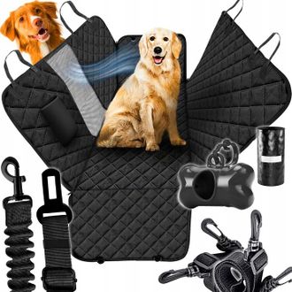 OEM Alfombrilla Impermeable Para Perros Para Asiento De Coche, Tama&ntilde;o Grande (144 X 132 Cm)