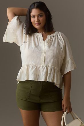 Maeve The Colette Magic Fabric Shorts by Maeve