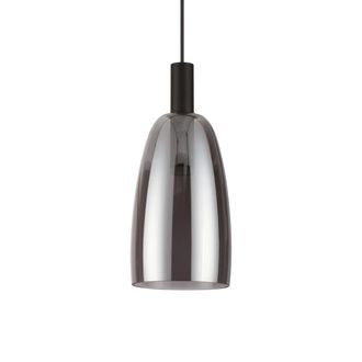 Netlighting Coco2 Led Dome Pendant Ceiling Light Fume 3000K in Black