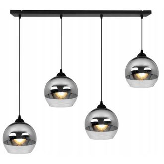 OEM L&aacute;mpara Colgante Elegante, L&aacute;mpara De Cristal, Led Cromado