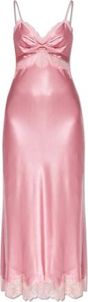 LoveShackFancy Loveshackfancy, Dames, Jurken, Roze, Maat: M Zijde