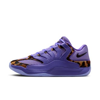 Nike Mens KD18 x Chet Holmgren Thunder and Reign Basketball Shoes in Purple | IO7519-500