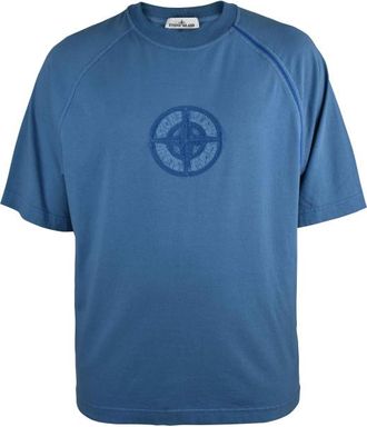 Stone Island T-shirt Blauw
