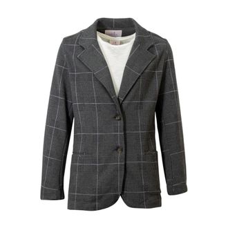 Deha D32383 Blazer - - Jackets - Donna - Grigio - L