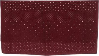 Destin Judy Carre 90 x 90 Sjaal - Dames - Accessoires - Rood - ONE Size - Katoen - Accessoires