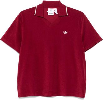 adidas Logo-Embroide Polo Shirt - Unisex - Polyester/Cotton