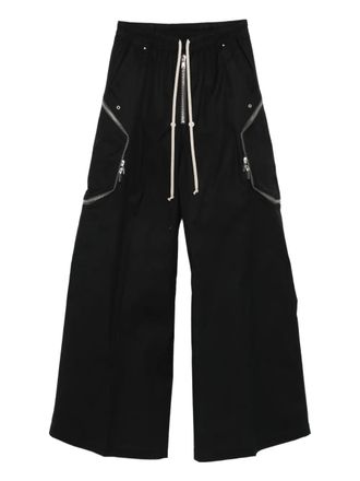 Rick Owens Flared Heizer broek - Zwart
