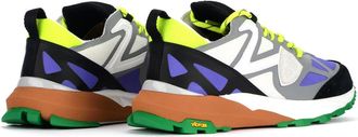 Philippe Model Mens Rockx Low Sneaker Multicolor Mesh Rubber