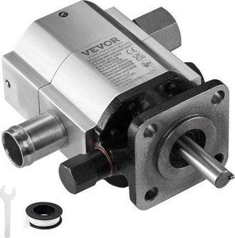 OEM Hydraulische Holzspalterpumpe, 13 Gpm, 2-stufige 3000 Psi Holzspalterpumpe, 1 Einlass 1/2 Npt Auslass 3600 U/min Aluminium-hydraulikzahnradpumpe, F&uuml;r 