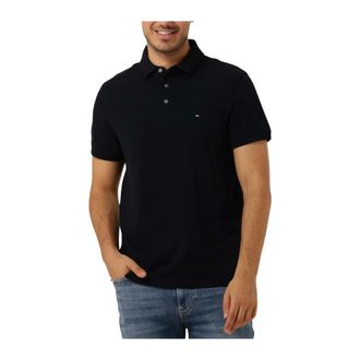 Tommy Hilfiger Tops, Heren, Zwart, 2Xl, Katoen, Slim Polo Core 1985