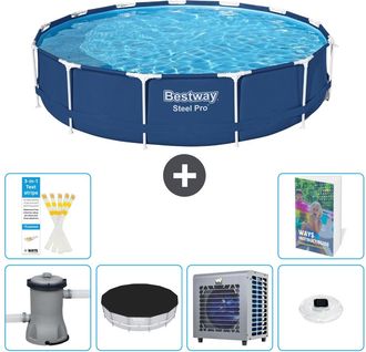 Bestway Piscina Bestway Steel Pro Redonda - 396x84 Cm - 7-piezas S175