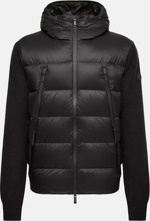 Moncler HYBRID HOODED JACKET Size: XXL, colour: BLACK