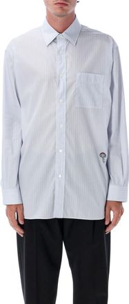 Bottega Veneta Light Blue Striped Shirt