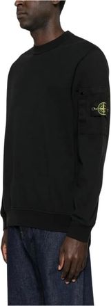 Stone Island Hombre, Sudaderas, Negro, Talla: 2XL