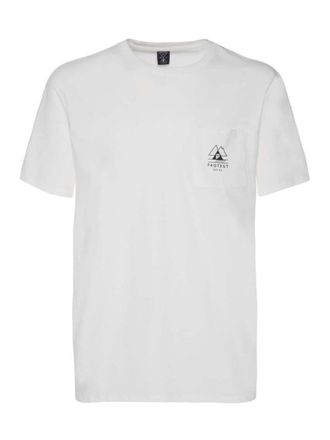 Protest T-Shirt PROTEST T-Shirt ISIAH, Herren, Gr. XXL, weiss (seashellsanftes wei&szlig;), Obermaterial: 100% Baumwolle CO., Shirts T-Shirt