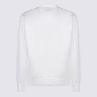 C.P. Company Mens Sweaters Gauze White _100 % Co