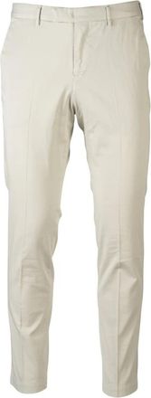 Pantaloni Torino Pantalone - Heren - Slim Fit Broeken - Beige - 2XL - Katoen - Broeken