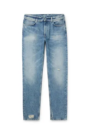 Givenchy Straight-Leg Distressed Jeans
