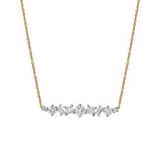 LuvMyJewelry Oryssa 14K Gold Lab Grown Diamond Necklace - 0.5 Ct in 14K Yellow Gold at Nordstrom