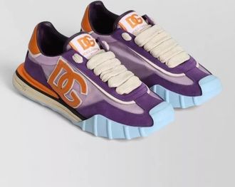 Dolce & Gabbana low top sneakers contrast sole detail