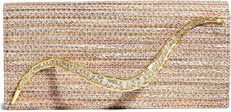 Alexis Bittar Crystal Curve Clutch in Sunset Blush at Nordstrom