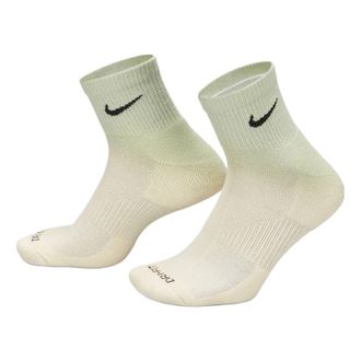 Nike Everyday Plus Cushioned Ankle Socks Green White DH6304-913