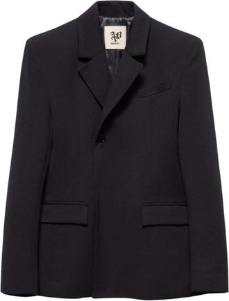 Aniye By Jade Jacket - Dames - Blazers - Zwart - S - Leer - Jassen
